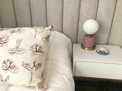 Funda de almohadón 70x50 - Irupé bordó en internet