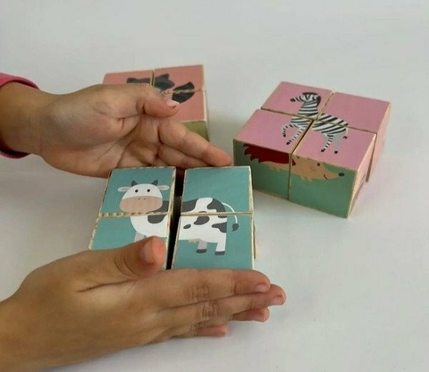 Rompecabezas cubos