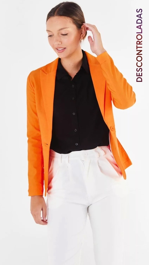 Blazer Pia Naranja