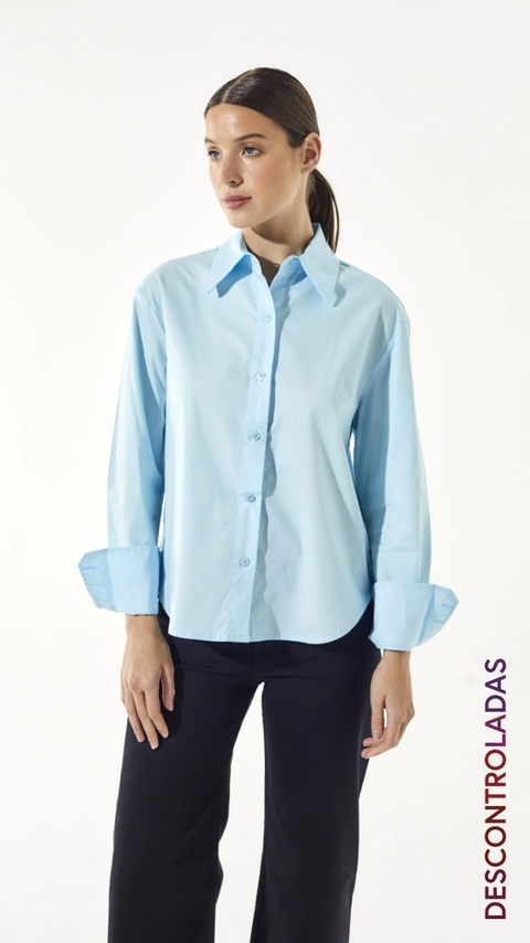 Camisa Cira Celeste
