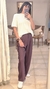 Pantalón Sofi Chocolate - Descontroladas