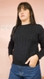 Sweater Trenzado Negro - comprar online