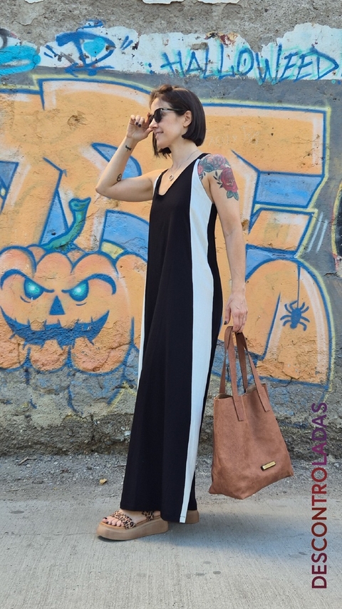 Vestido Caiman Negro