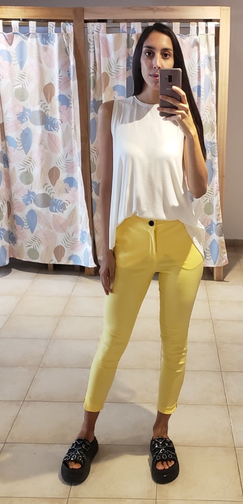 Pantalón Liver Amarillo - ¡ Ultimos T2 y T3!