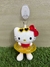 MINI PELÚCIA HELLO KITTY COM BOINHA AMARELA LC0558 - loja online