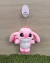 MINI PELÚCIA ANGEL STITCH ROSA CHAVEIRO 13CM LC0534 - Le Catito Baby