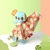 NANINHA CHOCALHO PLUSH COALA AZUL PARA BEBÊ LC0488 na internet