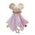 NANINHA CHOCALHO PLUSH RATINHA ROSA PARA BEBÊ LC0487