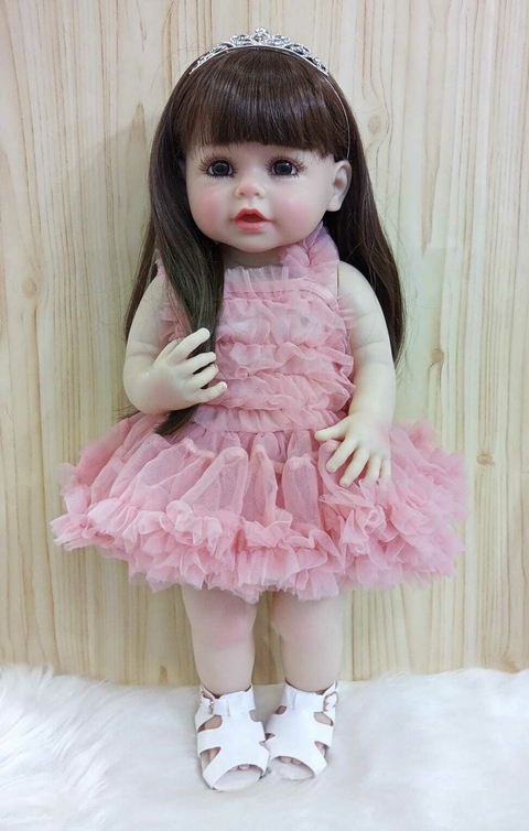 BONECA REBORN REALISTA LIFELIKE PRINCESA LC0345