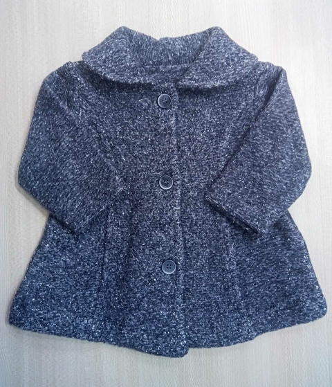 CASACO SOCIAL ABERTO BEBÊ MENINA CINZA SZ1227 - comprar online