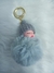 Imagem do CHAVEIRO POMPOM BEBÊ DORMINDO COM TOUCA LC0455