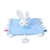 NANINHA CHOCALHO PLUSH COELHINHA AZUL PARA BEBÊ LC0404 - comprar online