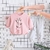 CONJ. BEBÊ FEM. FLORAL POMPOM ROSA LC0545 - comprar online