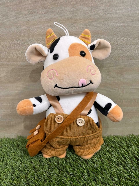 PELÚCIA VAQUINHA C/ JARDINEIRA E BOLSA LC0524 - comprar online