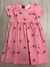 VESTIDO BEBÊ MANGA CURTA FLORAL KYLY KL0194 - comprar online