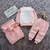 CONJ. BEBÊ FEM. 3 PEÇAS GATINHA ROSA LC0391 - comprar online
