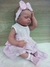 BONECA BEBÊ REBORN REALISTA BIA LC0499 - loja online