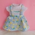 ROUPA PARA BONECA ANGELA METOO - VESTIDO ABACAXI LC0239
