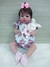 BONECA BEBÊ REBORN REALISTA MALU LC0517 - comprar online