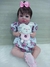 BONECA BEBÊ REBORN REALISTA MALU LC0517