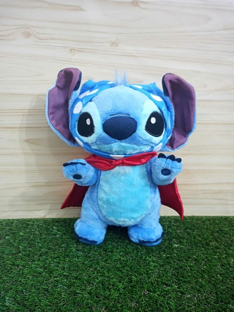 PELÚCIA STITCH SUPER HERÓI 29CM LC0363 - Le Catito Baby