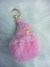Imagem do CHAVEIRO POMPOM BEBÊ DORMINDO COM TOUCA LC0455