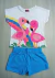 CONJUNTO BEBÊ FEM. BLUSA+SHORTS FLAMINGO KYLY KL0001 - comprar online