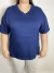 Remera Algodon Clasica escote en v (6418) - tienda online