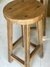 TABURETE REDONDO LAPACHO PATA VARILLA - comprar online