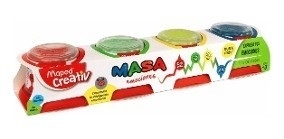 MASA P/MODELAR MAPED CREATIV SURTIDA PACK X 4