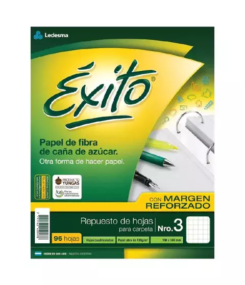 REPUESTO EXITO M. REFORZADO 96 HS