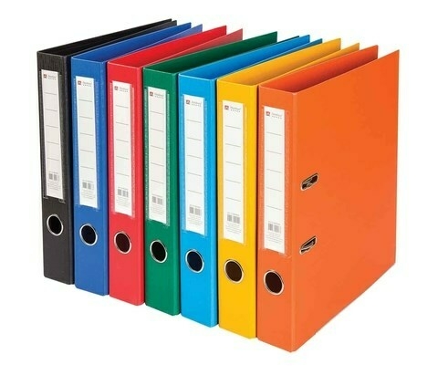 BIBLIORATO A4 FORRADO LOMO ANGOSTO