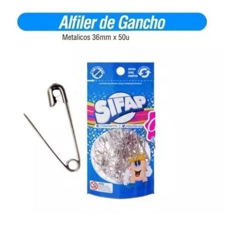 ALFILER GANCHO SIFAP 36MM X50 UN. DOY PACK
