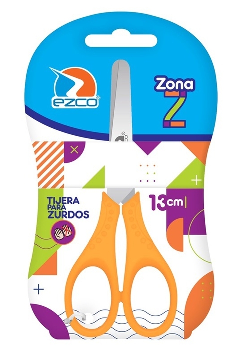 TIJERA EZCO ZONA Z 13CMS ZURDOS BLISTER
