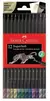LAPICES FABER CASTELL SUPER SOFT x 12 METÁLICOS