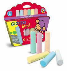 TIZONES DE COLORES GIOTTO BEBE 6 COLORES