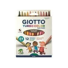 MARCADOR GIOTTO TURBO ESCOLAR SKIN TONES X12