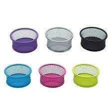 PORTACLIPS VALUES MALLA METAL REDONDO