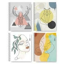 CUADERNO 29.7 ARTE MINIMALISTA T/SR 80 HS