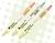 RESALTADOR PIZZINI DOBLE COLOR BISEL PASTEL