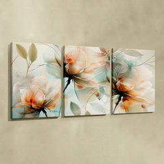 Tríptico Floral