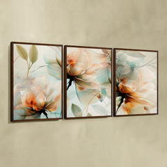 Tríptico Floral - loja online