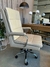SILLA DE ESCRITORIO CUERO GRIS - Mobler deco