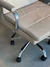 SILLA DE ESCRITORIO CUERO GRIS - comprar online