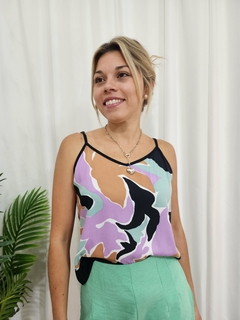 MUSCULOSA ESTAMPADA - SUMMER (13393) en internet