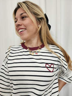 REMERA - CORAZON (MG2749) - Magda