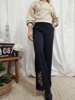 PANTALON BORDADO - CALA (90317) - comprar online
