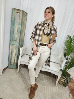 Imagen de CAMISACO A CUADROS - KATY (MG860)