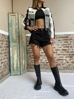CAMPERA - MOTOMAMI NEGRA (MG1748) en internet