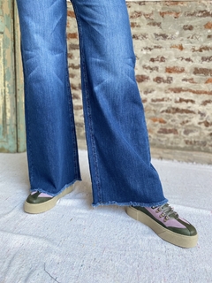 JEAN WIDE | MILY MID BLUE - ECCOMI CUA (ECC079) - tienda online